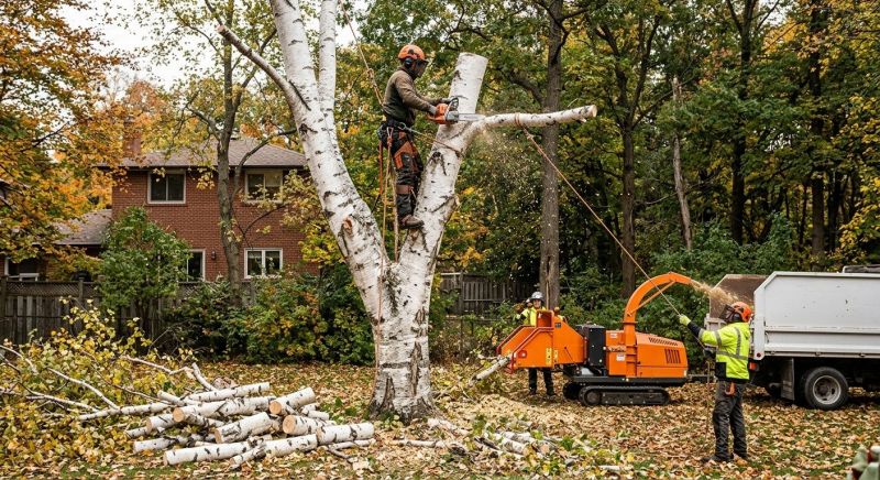Apple Tree Removal in Bucks County, PA