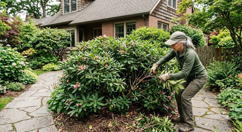 Rose Bush Pruning in Aiken, SC